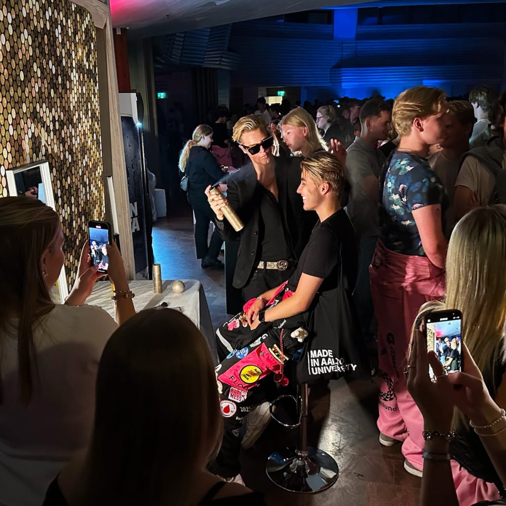 Elmer Andberg fleda minttiin